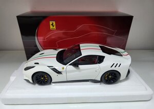 国内発送●送料無料●BBR 1/18 フェラーリ F12 TDF Bianco Avus 100 白 全開閉 新品