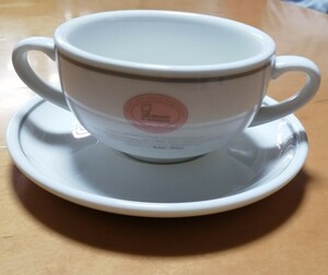 【レア】ミスタードーナツ スープカップ 限定 非売品 昭和レトロ ミスド コップ 食器 皿 オリジナル 景品 アンティーク