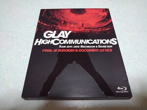 ●　GLAY グレイ　Blu-ray　【　HIGHCOMMUNICATIONS TOUR 2011-2012 RED MOON & SILVER SUN　♪盤面美品　】　