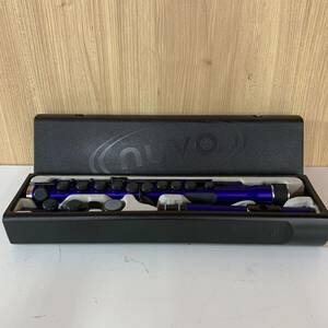 【R-2】 Nuvo Student Flute フルート ヌーボ ケース付き 美品 2306-89