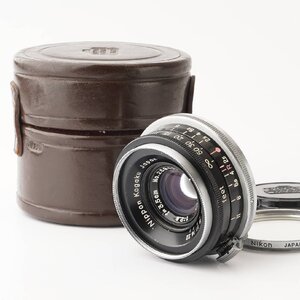 ニコン Nikon W-NIKKOR C 3.5cm 35mm F2.5 Sマウント