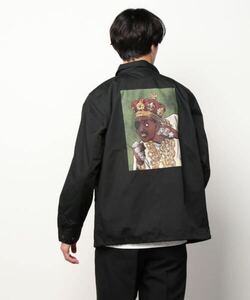 APPLEBUM Ruler Coach Jacket サイズM アップルバム コーチジャケット 浮世絵 濱口健 黒 BLACK 