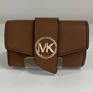 【在庫整理】1円スタート MICHAEL KORS キーケース6連 ブラウン マイケルコース 小物 店舗受取可