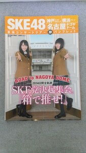 特2 52222 / SKE48 神戸☆横浜☆名古屋 単独コンサートツアー神パンフレット 2013年10月26日発行 2014日間全軌跡 SKE党決起集会。箱で推せ!