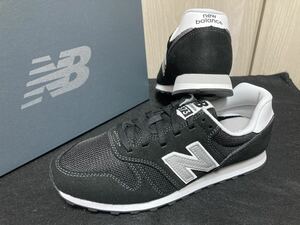 新品25cm ニューバランス newbalanceレディーススニーカーML373KB2ブラック黒WL373好きにも