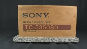 SONY ソニー TC-5350SD ステレオカセットデッキ【現状渡し品】★F