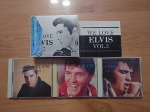 ★エルビス・プレスリー Elvis Presley★We Love Elvis Vol.2★3CD★カバー付★ケース破損あり★中古品