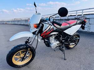 ホンダ XR100モタード HD13 グリップヒーター付き 14,561km XR100 中古車体！動画有！茨城県！ 全国配送可！