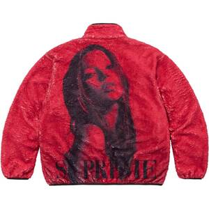 Supreme 24FW Week14 Kate Moss Fleece Jacket Red Medium オンライン購入 国内正規全タグ付 シュプリーム ケイトモス フリース 赤 Mサイズ