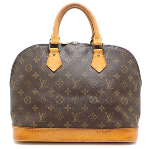 ［飯能本店］LOUIS VUITTON LV ルイ・ヴィトン アルマ PM M53151 ハンドバッグ モノグラム エベヌ (ブラウン系) レディース DH81384