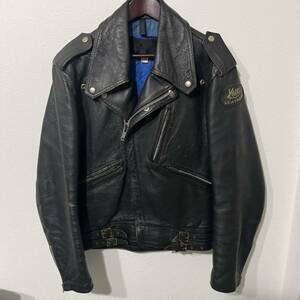 70s Kett Leather ケット　レザージャケット　ライダースジャケット　Mサイズ　ルイスレザー　ハイウェイマン　アディクトクローズ