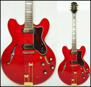 ★Epiphone by Gibson★E212 TV Cherry 1962　Sheraton 50th Anniversaary 2012年限定モデル 超美品 HC付 エピフォン★
