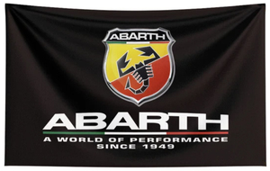 ABARTH フラッグ タペストリー 60x90cm (C1)