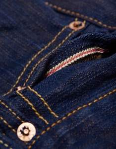 新品　阿波正藍　柿渋　ジーンズ　W34　17.5oz　天然藍　本藍　デニム　スラブ　Denim jeans　Tokushima Natural Indigo Hand Dyed　JAPAN