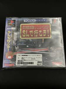 SE0117-10◆Play Station PS1 ソフト 蒸気機関車運転シミュレーション SLで行こう！ 大井川鉄道 JR山口線 TOMY TOMIX 動作未確認