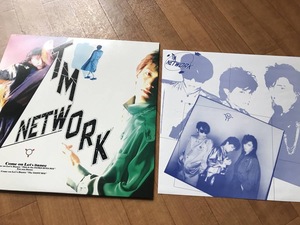 S/美盤/LPレコード/TM NETWORK/TMネットワーク/Come on Let