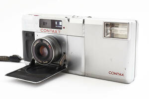 ★☆超希少 CONTAX コンタックス T ストロボ付き シルバー #2235412☆★