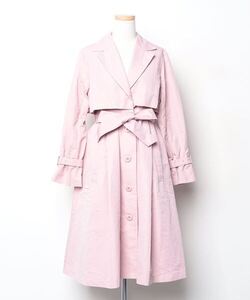 「JILL by JILL STUART」 トレンチコート SMALL ピンク レディース