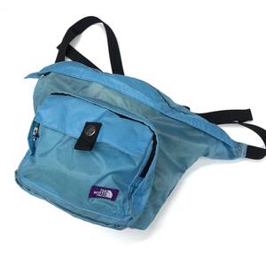 ノースフェイス パープルレーベル ウエストバッグ 水色 THE NORTH FACE PURPLE LABEL Lightweight Waist Bag(NN7810N)