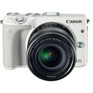 中古 １年保証 美品 Canon EOS M3 18-55mm IS STM レンズキット ホワイト