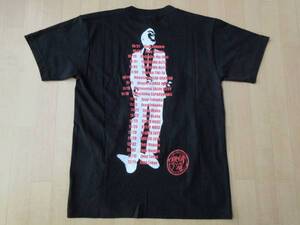 清木場俊介 LIVE TOUR 2006 それ行け!オッサン少年の旅 唄い屋 両面プリント入り Tシャツ S ブラック 黒 グッズ ライブ ツアー カットソー