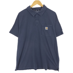 古着 カーハート Carhartt RELAXED FIT 半袖 ポロシャツ メンズXL相当 /eaa469008