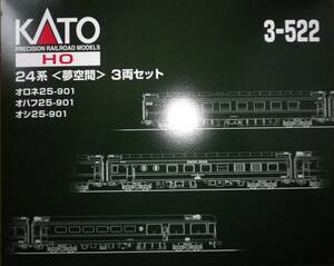 KATO 3-522 （HO）24系 3両セット JUNK