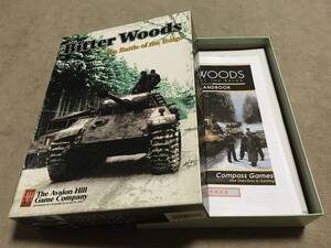 アバロンヒル　英文版　初版　Bitter Woods　バルジの戦いを再現　(ユニット未切断、すべて揃ってます。ネット上で日本語訳あり）送料込み