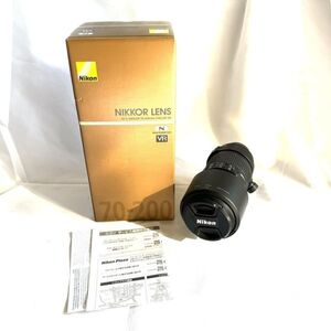 ☆超人気☆ Nikon ニコン レンズ AF-S NIKKOR 70-200mm 1:4 ED　STTS0121-8