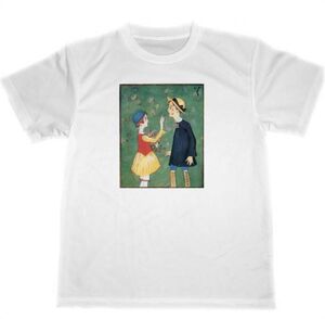 竹久夢二　ドライ　Tシャツ　名画　絵画　挿絵　アート　グッズ　薔薇のとげ