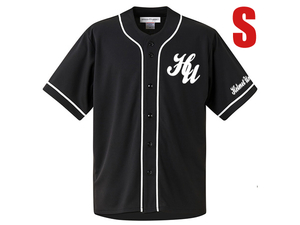 THE HELMET UNDERGROUND BASEBALL SHIRT BLACK S/ヘルメットアンダーグラウンドベースボールシャツアメカジ古着アメリカ野球メジャーリーグ