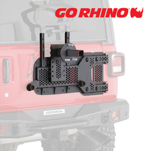 GO RHINO Rockline ロックライン スペアタイヤキャリア 補強システム 大口径スペアタイヤ装着用補強キット 27137T ジープ JL ラングラー