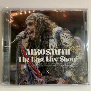 AEROSMITH / THE LAST LIVE SHOW (2CD)悲しいけどこれで最後なのよね。ツアー活動引退を表明したエアロスミスのラストライヴ！必聴！