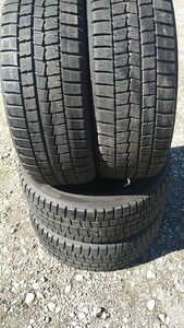 No2 中古タイヤ 225／45R19 DL ウィンターマックスWM01 送料込み ダンロップ　4本