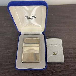 【★1円スタート】ZIPPO ★ジッポ オイルライター　STERLING　スターリング刻印1個あり　計2個セット 着火未確認　1219