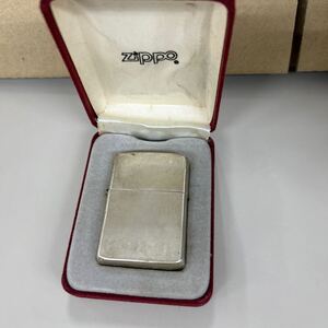 23. ZIPPO ジッポー オイルライター STERLING スターリングシルバー 喫煙具　着火未確認 ジャンク