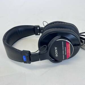 【中古品】　SONY 有線 密閉型スタジオモニターヘッドホン 黒 MDR-CD900ST