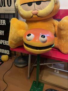 激レア！再出品！マクドナルド ハンバーガーパッチ アドバタイジング 看板 アメトイ