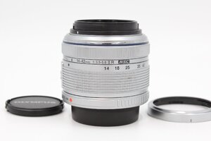 ＜＜新品化粧リング付き！！＞＞【良品】OLYMPUS オリンパス M.ZUIKO DIGITAL 14-42mm F3.5-5.6 II R シルバー #LE2024901