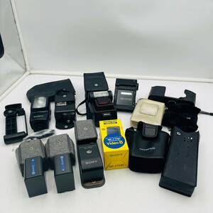 【！送料無理でお届けします！】カメラ 付属品 撮影補助機 中古品 ジャンク品 8点 まとめ SONY OLYMPUS Nikon PENTAX