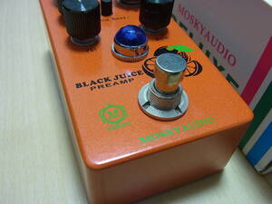 【MOSKYAUDIO】BLACK JUICE PREAMP／エフェクター／BB Preamp☆中古・動作良好☆