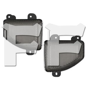 Jeep Wrangler JL ラングラー 2018-2022年式 サイドマーカーランプ ブレーキライト LED テールライト 灰色 MS-JLRBB01 新品