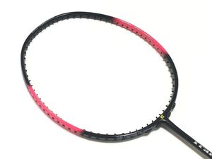 送料無料！ apacs W-120 トレーニングラケット 120g ピンクブラック 未張上品 バドミントン ラケット/TRANING/PINK BLACK