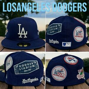 祝★大谷翔平50/50★新品73/8【58.7cm】ロサンゼルス・ドジャース　ニューエラ　59FIFTY DODGERS NEW ERA 祝★地区優勝★記念　帽子