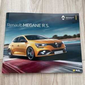 Renault MEGANE R.S. ルノー メガーヌ R.S. TROPHY-R カタログ 2020年2月発行