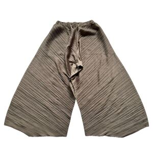 2008AW PLEATS PLEASE ISSEY MIYAKE Archive Gaucho Pants プリーツプリーズ イッセイミヤケ アーカイブ パンツ 00s rare