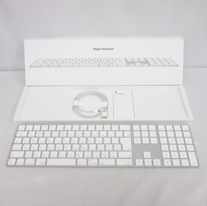 美品 Apple 純正 Magic Keyboard MQ052J/A A1843 1週間返品可 インボイス可 送料無料 【本1225-10-1226】兼