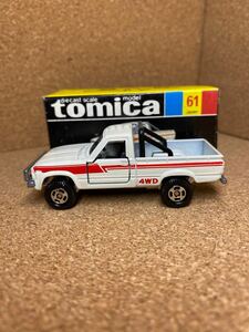 トミカ　ミニカー tomica minicar 日本製　黒箱　トヨタ　ハイラックス　４ＷＤ　トミカ複数出品中