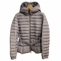 モンクレール MONCLER ダウンジャケット ベルト付き 灰 グレー 2 11209346967 53083