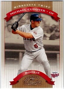 2002 Donruss Classic No.144 Michael Cuddyer ツインズ ＜1500枚限定 1449/1500＞ ルーキー